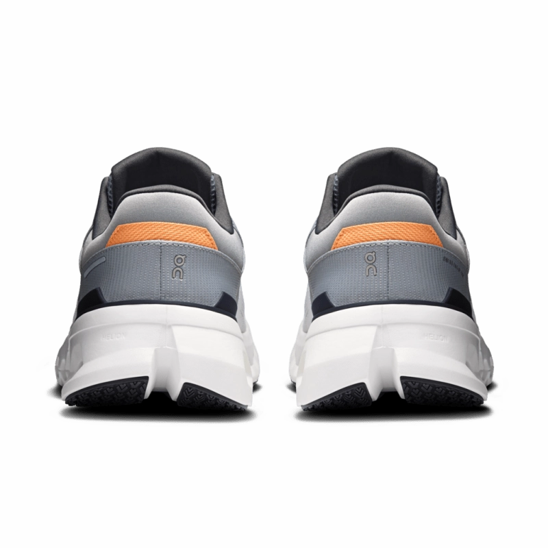 On Men's Cloudrunner 2 (Wide Width) - Wolf/Ivory