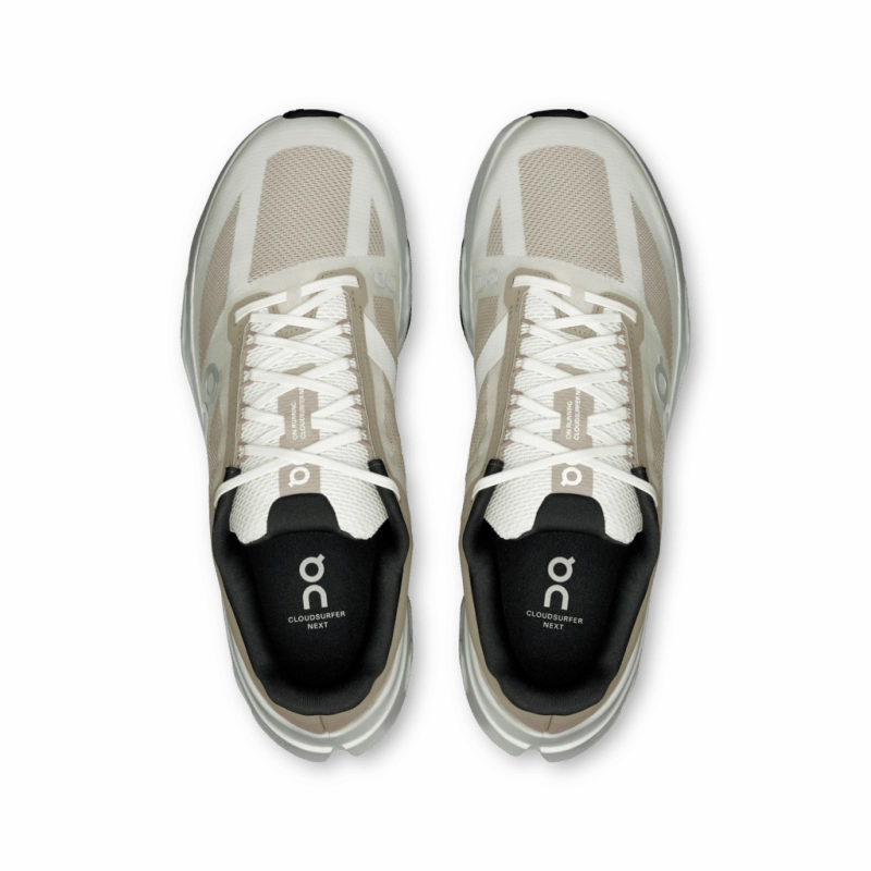 On Men's Cloudsurfer Next - Fog/Ivory
