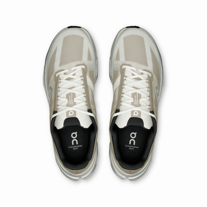 On Men's Cloudsurfer Next - Fog/Ivory