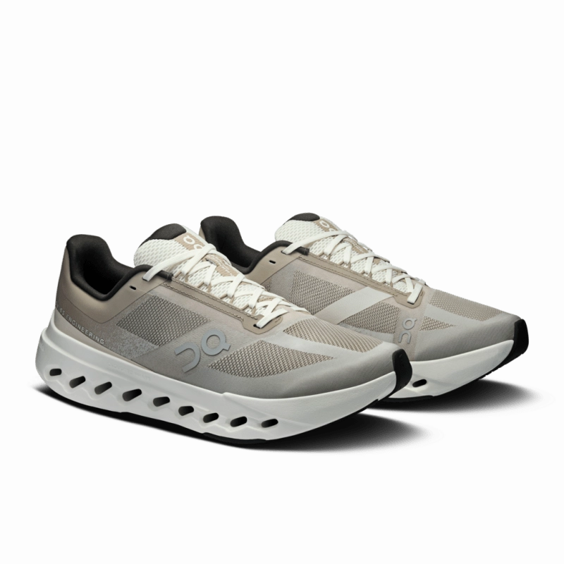 On Men's Cloudsurfer Next - Fog/Ivory