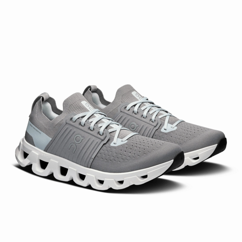 On Men's Cloudswift 4 - Alloy/Glacier