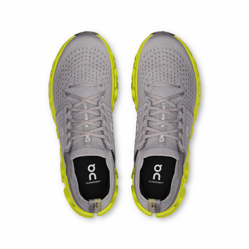On Men's Cloudswift 4 - Alloy/Lime