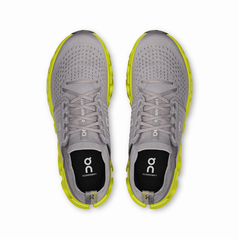 On Men's Cloudswift 4 - Alloy/Lime