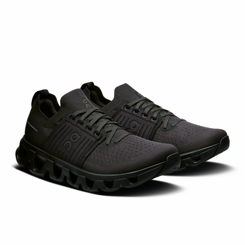 On Men's Cloudswift 4 - Black/Eclipse
