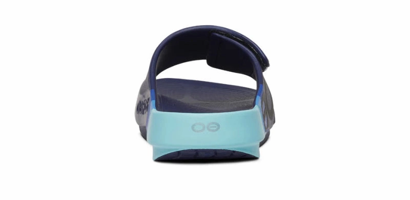 OOFOS OOahh Sport Flex Slide - Sky Rally