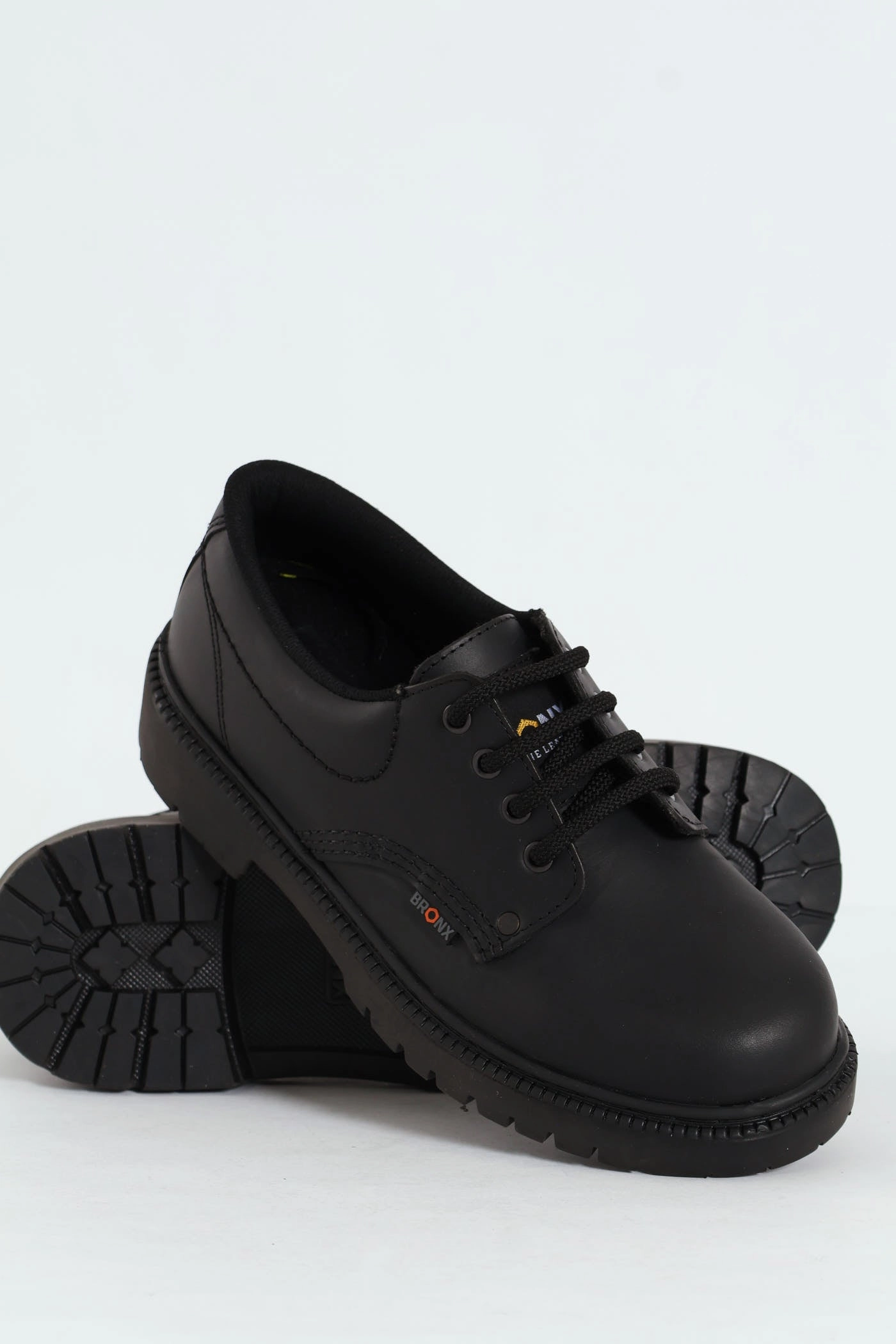 Orlando M4 Leather Lace Up Shoe - Black