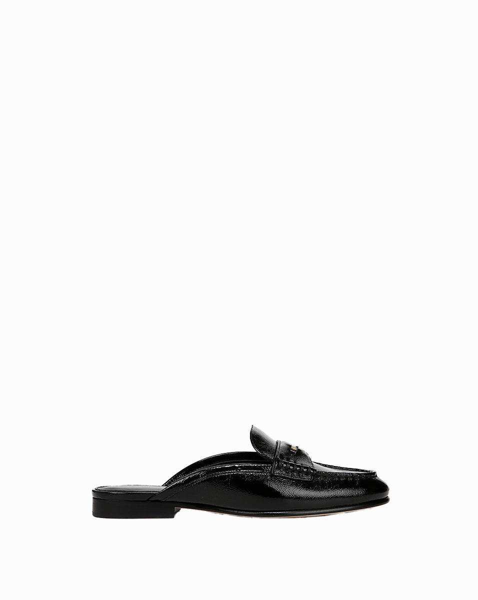 Penny Leather Mule