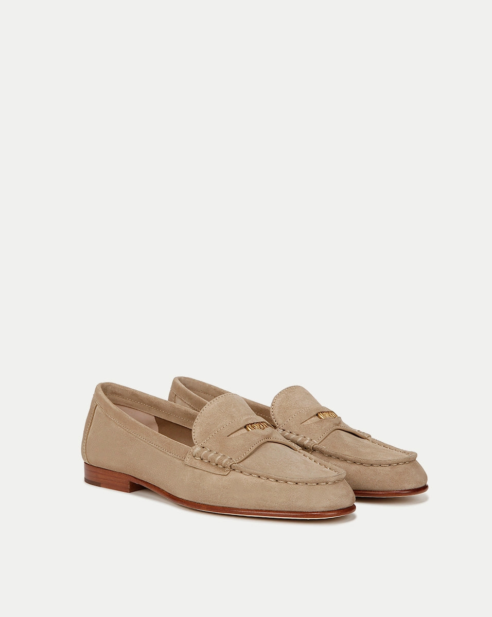 Penny Suede Loafer