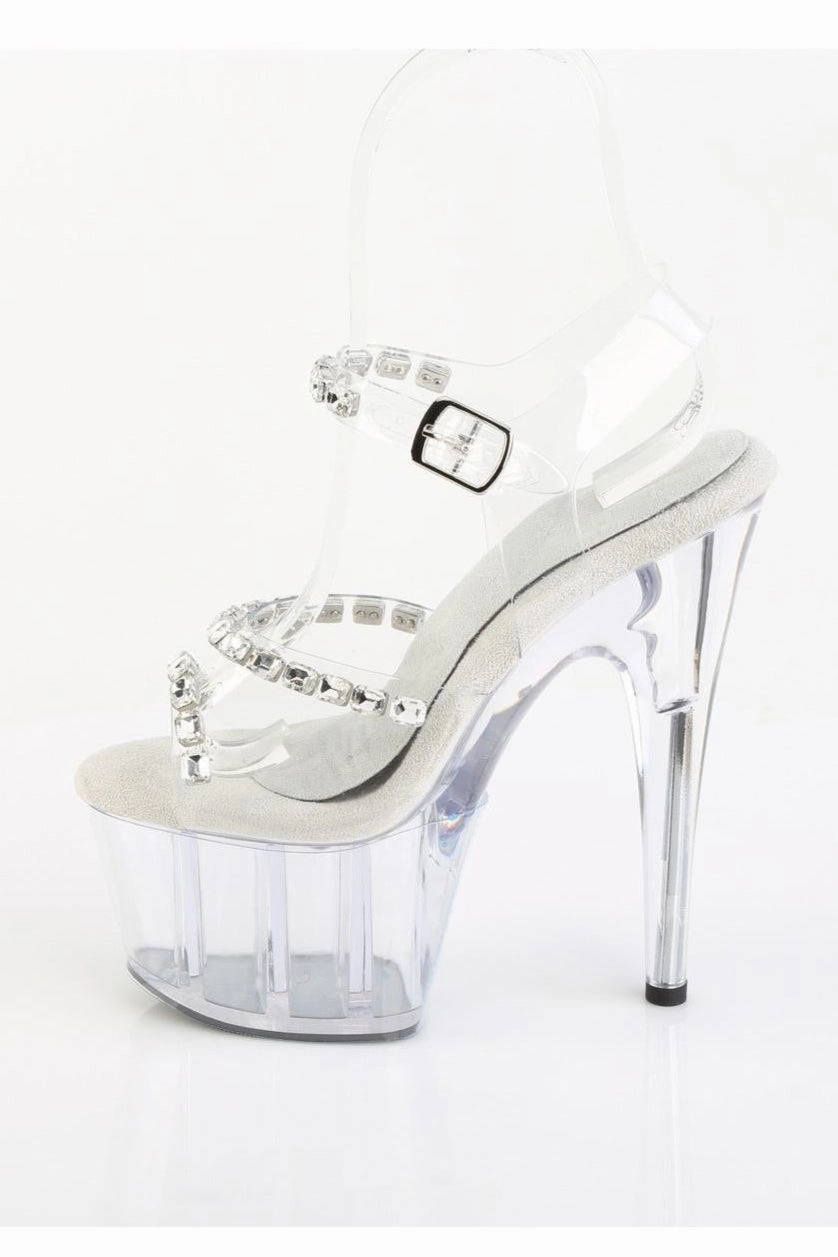 Pleaser ADORE-708PREM-STN Sandal
