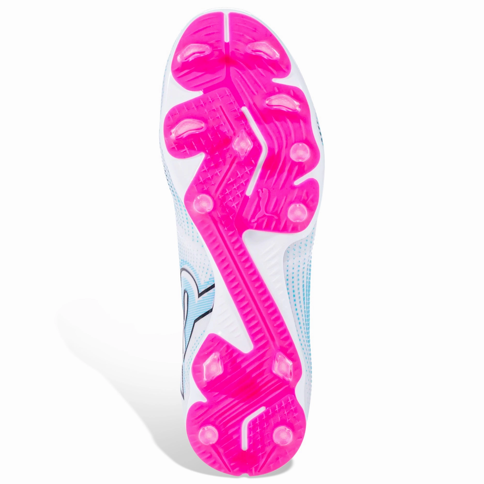 Puma Future 7 Match FG/AG Soccer Cleats (Puma White/Poison Pink)