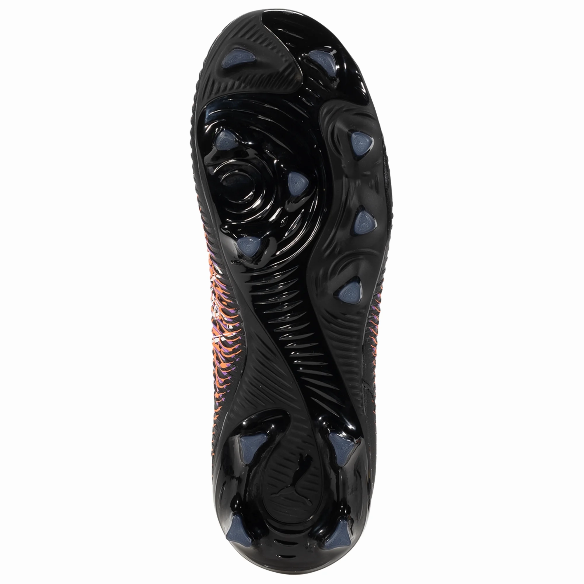 Puma Jr. Future 8 Match FG/AG Soccer Cleats (Black/Glowing Red)