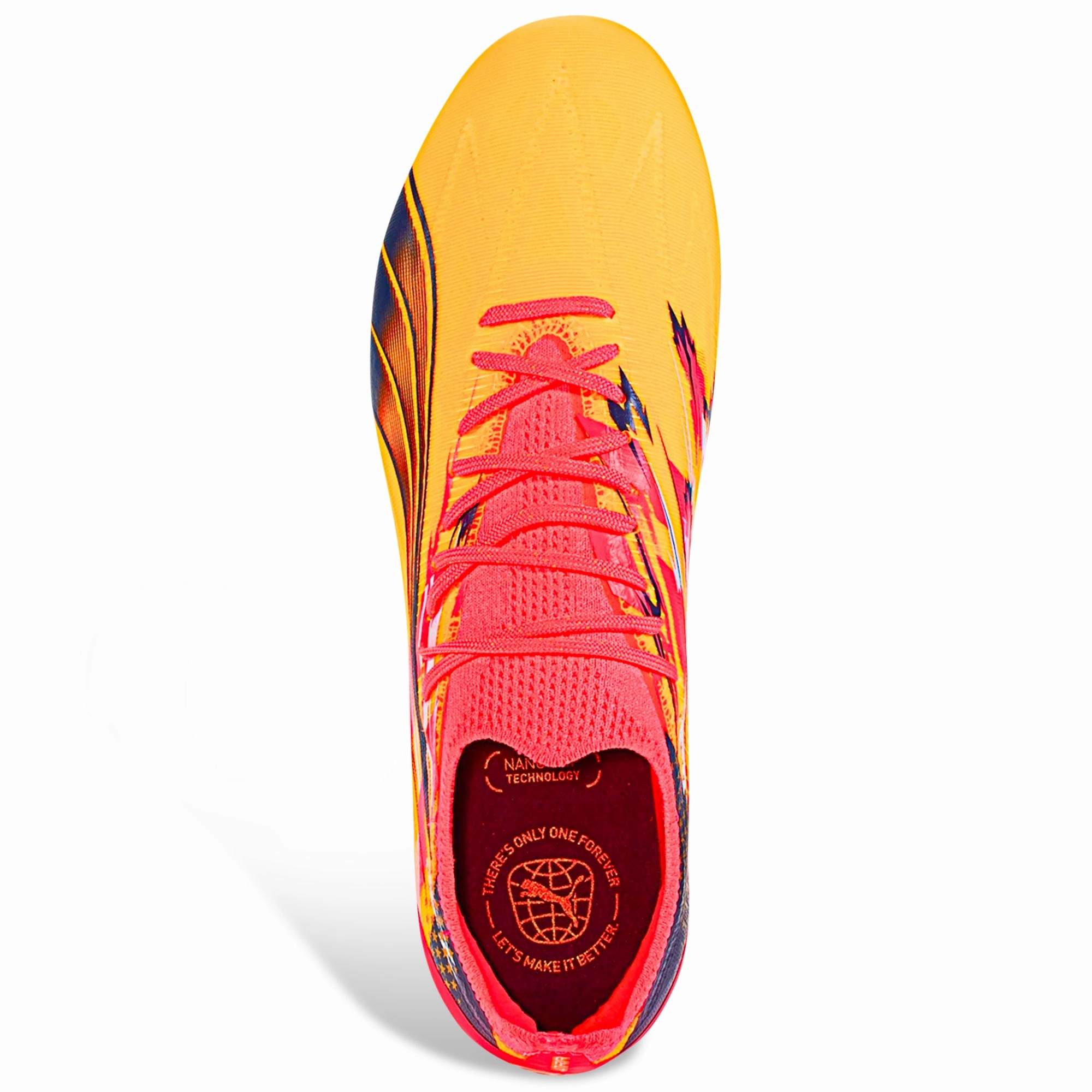 Puma Ultra Ultimate Christian Pulisic FG/AG Soccer Cleats (Sun Stream/Puma Navy)
