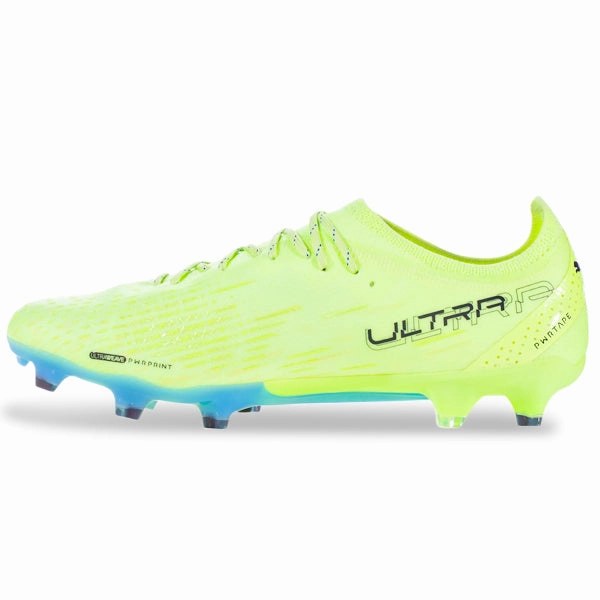 Puma Ultra Ultimate FG/AG Soccer Cleats (Fizzy Light/Parisian Blue)