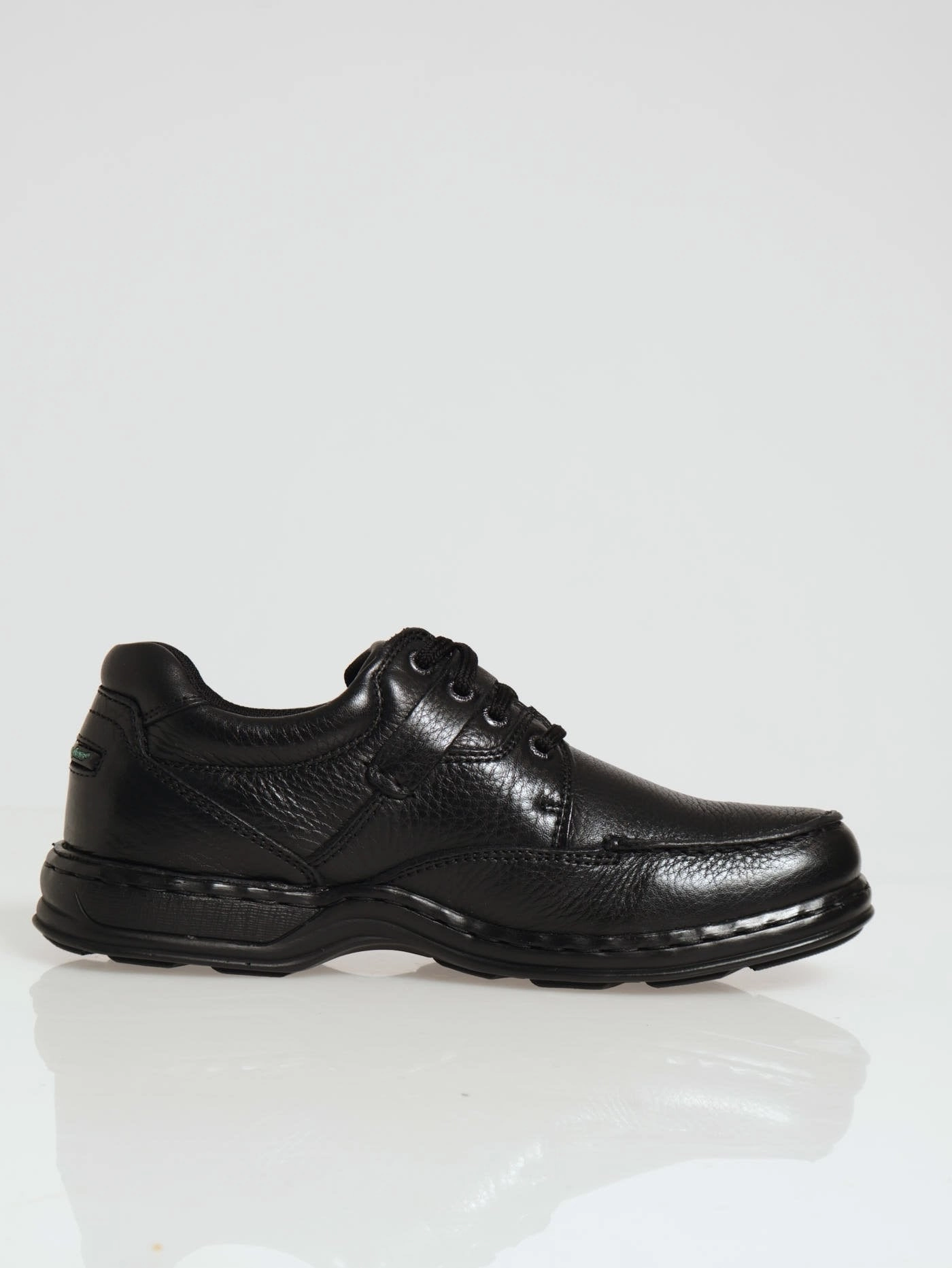 Randall Leather Lace Up - Black