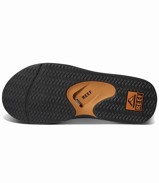 Reef Men's Fanning Flip Flops - Brown/Gum