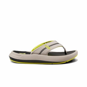 Reef Men's Swellsole Cruiser - Grey/Lime