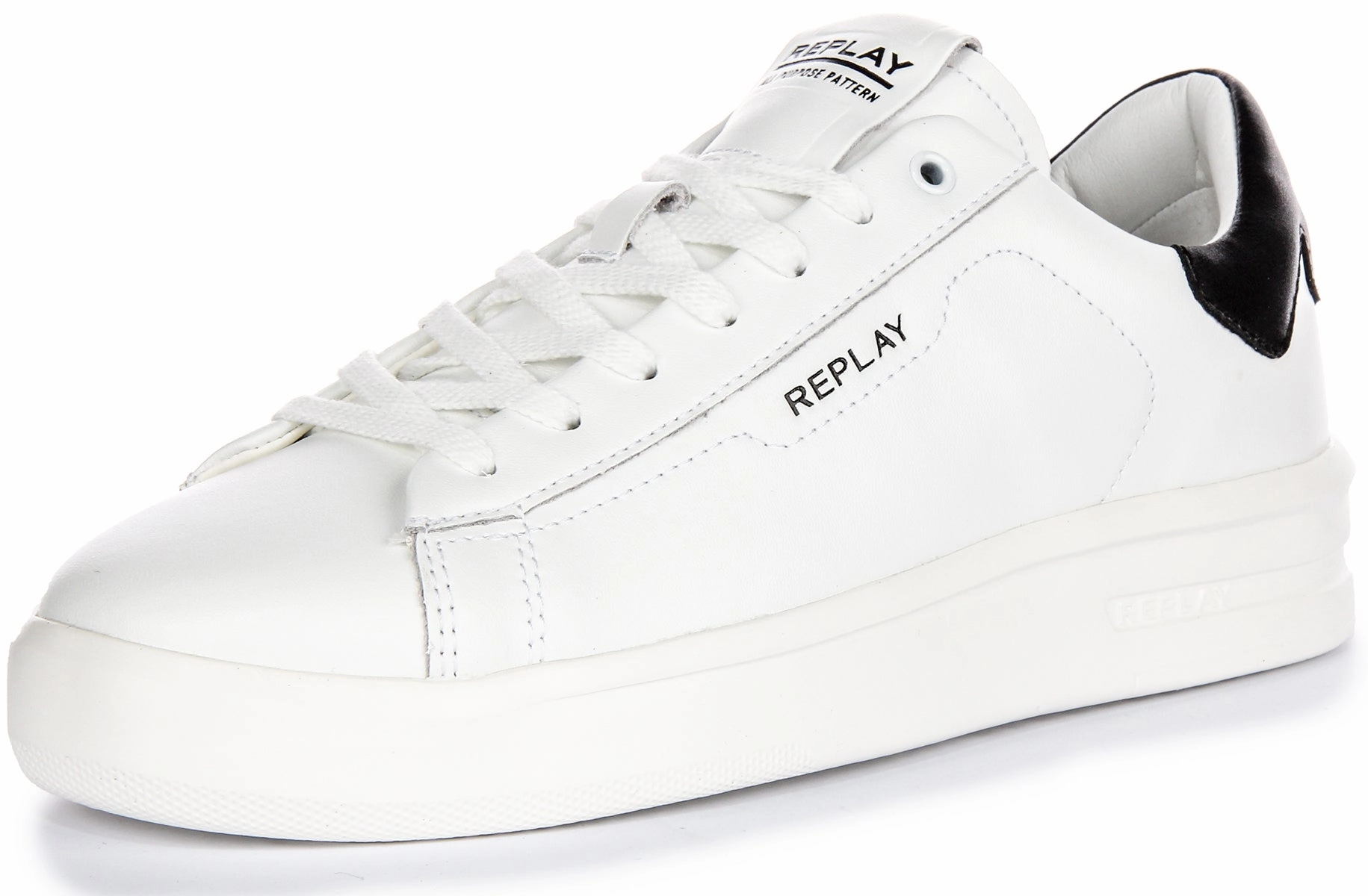 Replay University M Direct In White Black For Men