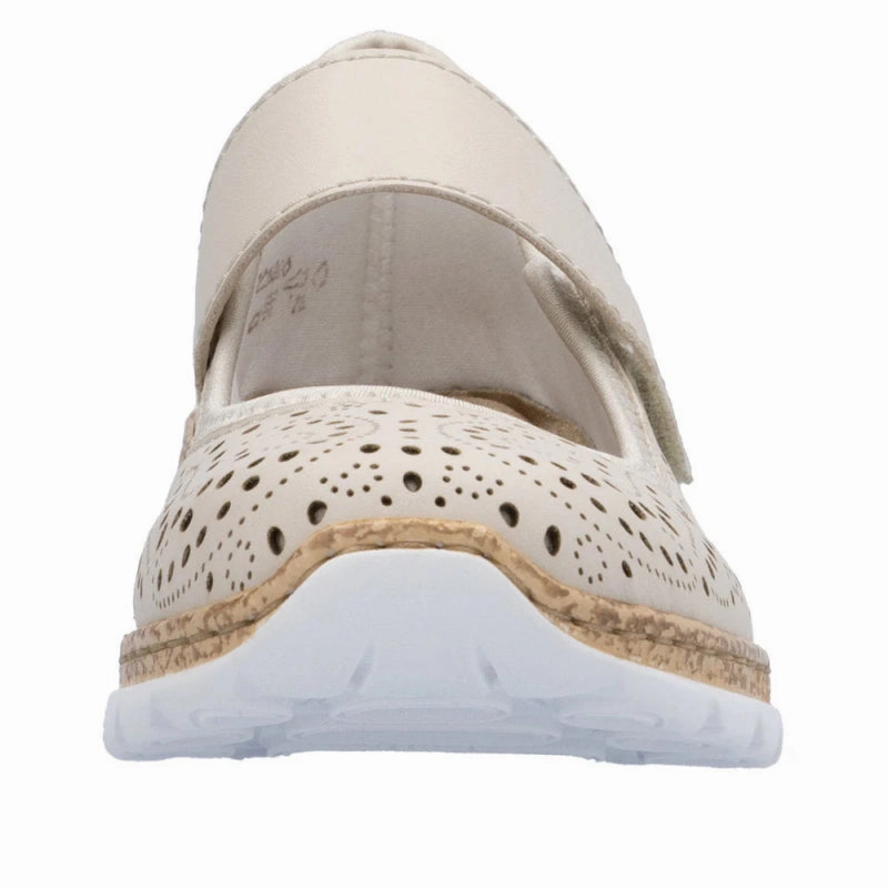 Rieker Women's Nikita N4299-60 - Pearl/Cement
