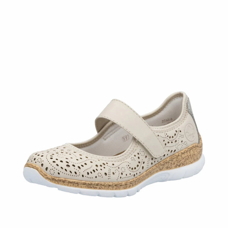Rieker Women's Nikita N4299-60 - Pearl/Cement