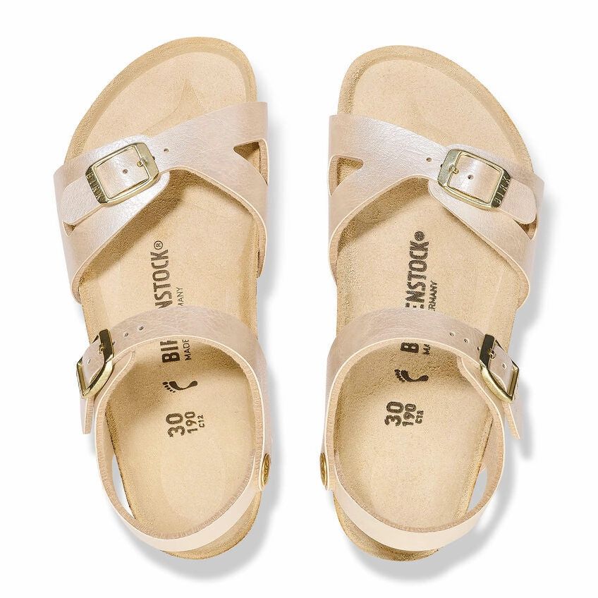 Rio Kids - Graceful Pearl White Birko-Flor||Rio pour enfants - Birko-Flor blanc nacr dlicat