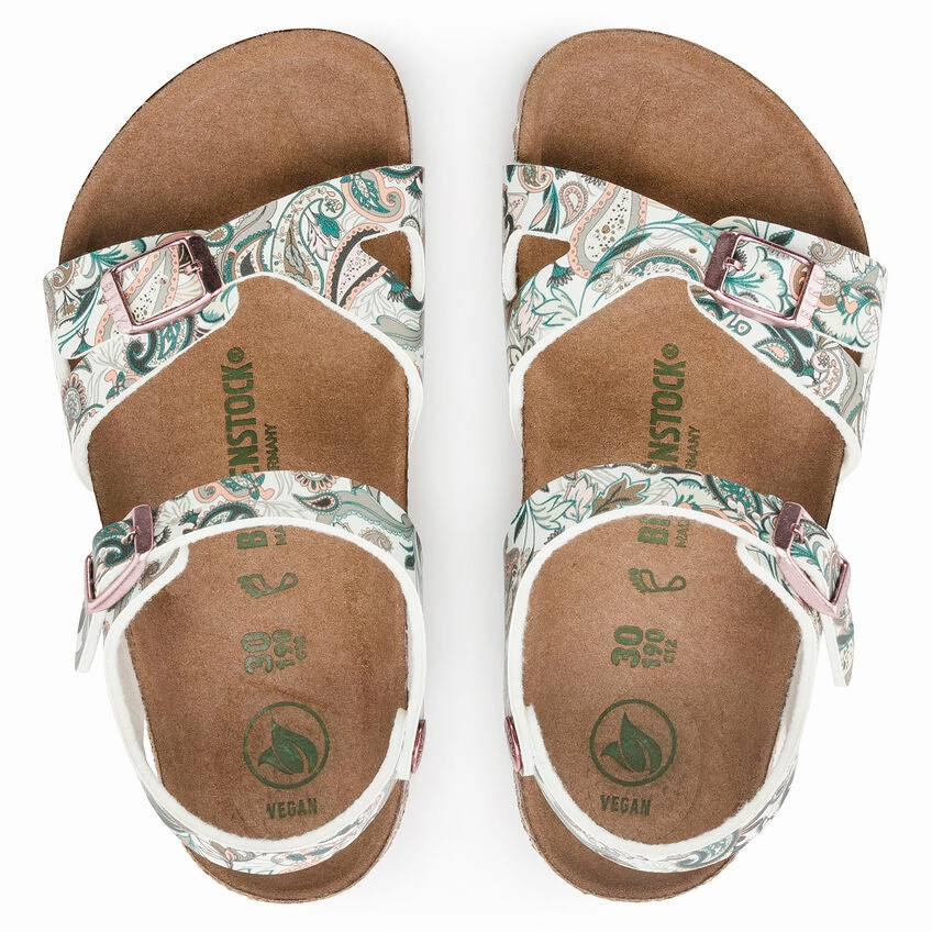Rio Vegan Kids - Paisley Light Rose Birko-Flor