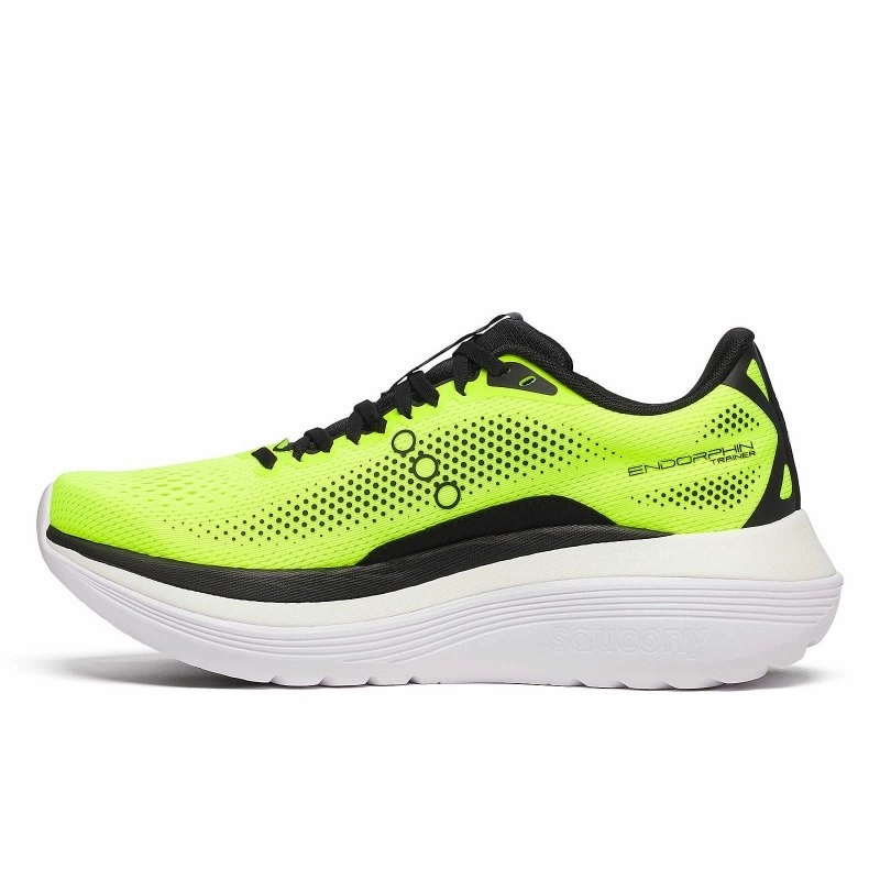 Saucony Men's Endorphin Trainer - Citron/Black