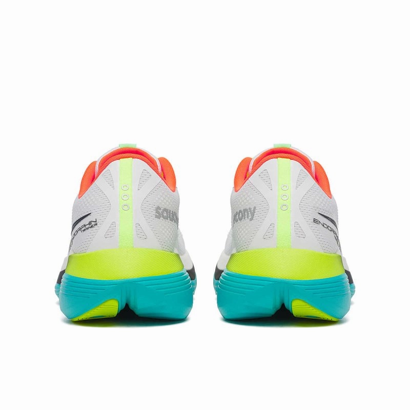 Saucony Men's Endorphin Trainer - White/Mutant