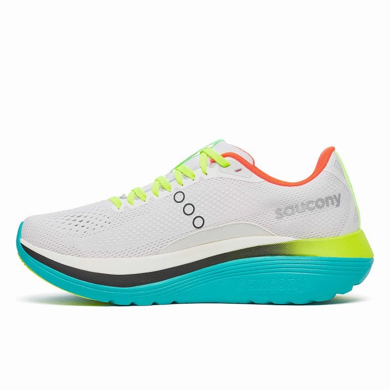 Saucony Men's Endorphin Trainer - White/Mutant