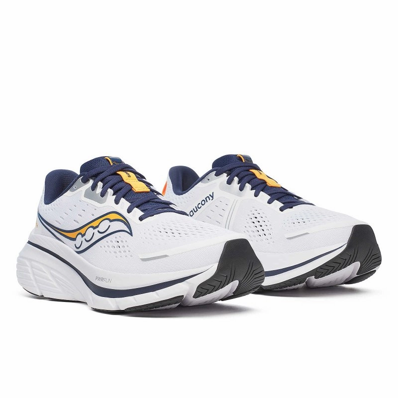 Saucony Men's Guide 18 - White/Navy