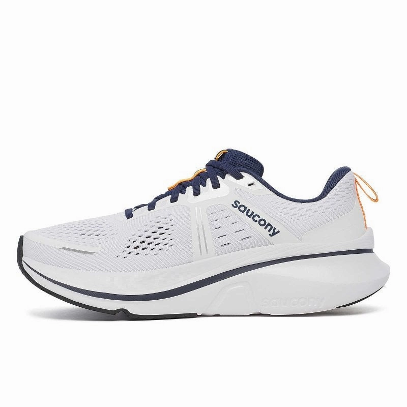 Saucony Men's Guide 18 - White/Navy