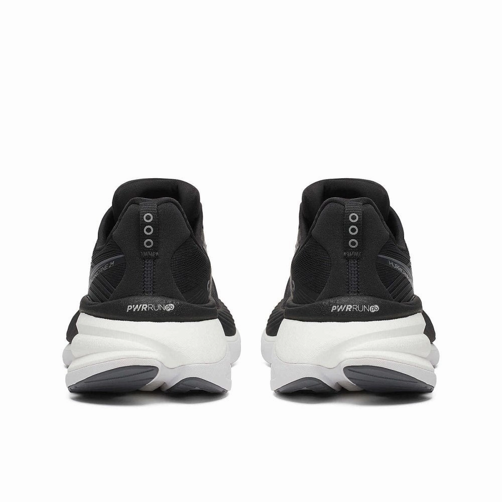 Saucony Men's Hurricane 24 - Black/Carbon