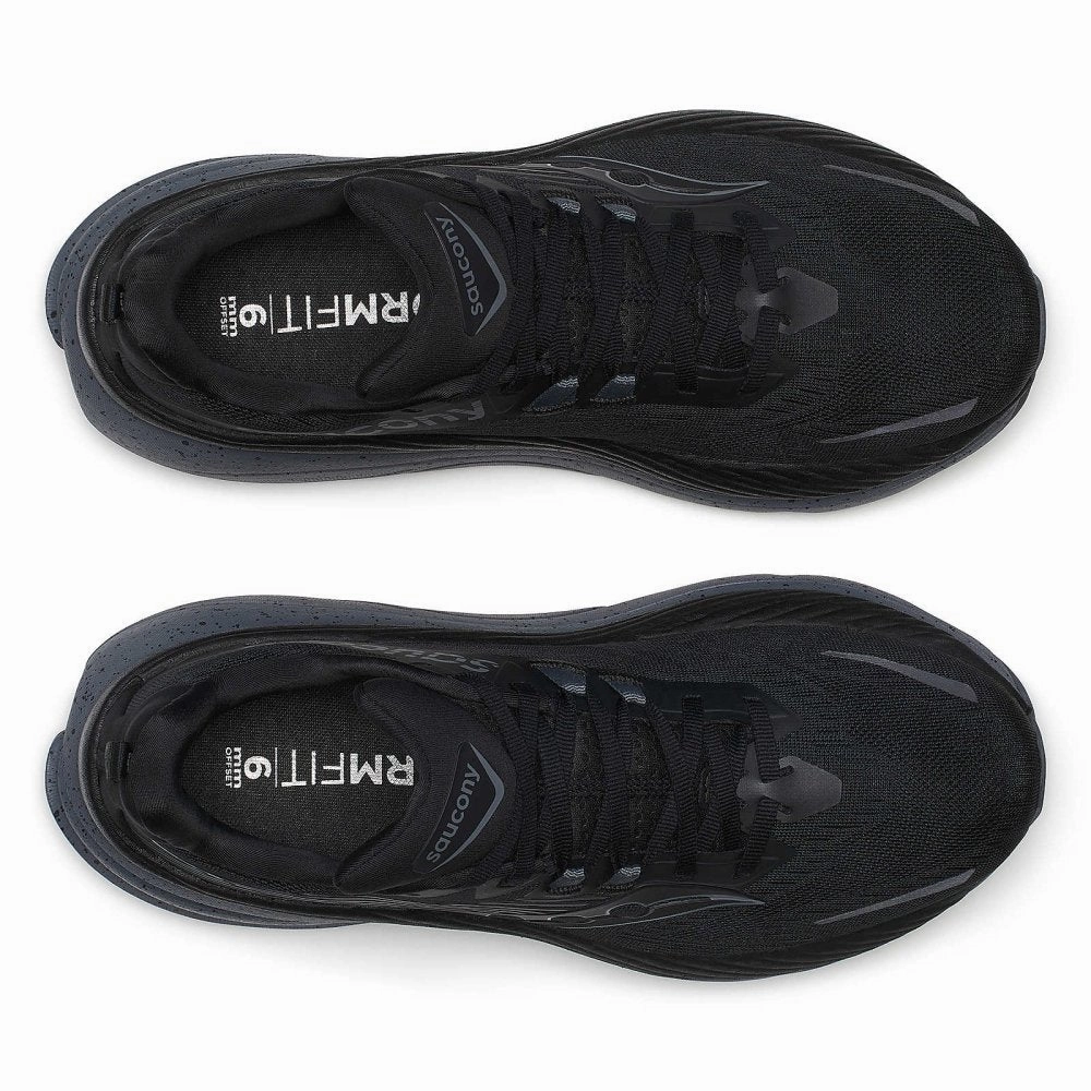 Saucony Men's Hurricane 24 - Black/Shadow