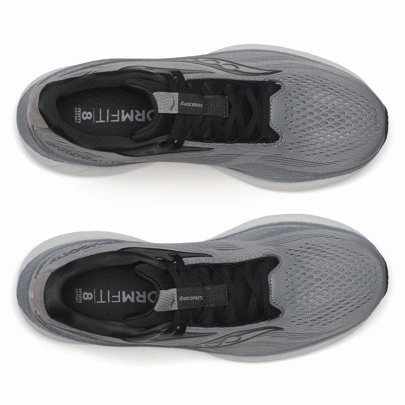 Saucony Men's Ride 18 - Cinder/Black