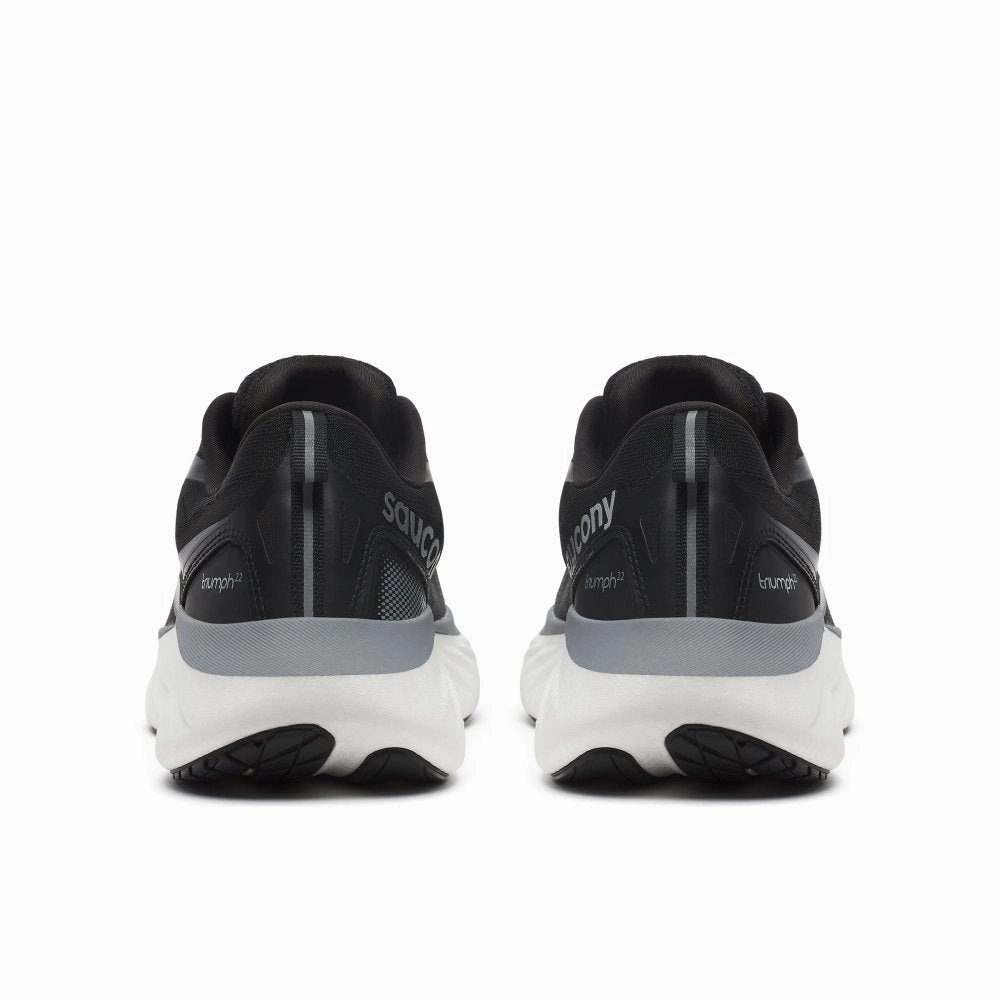 Saucony Men's Triumph 22 Wide - Black/White