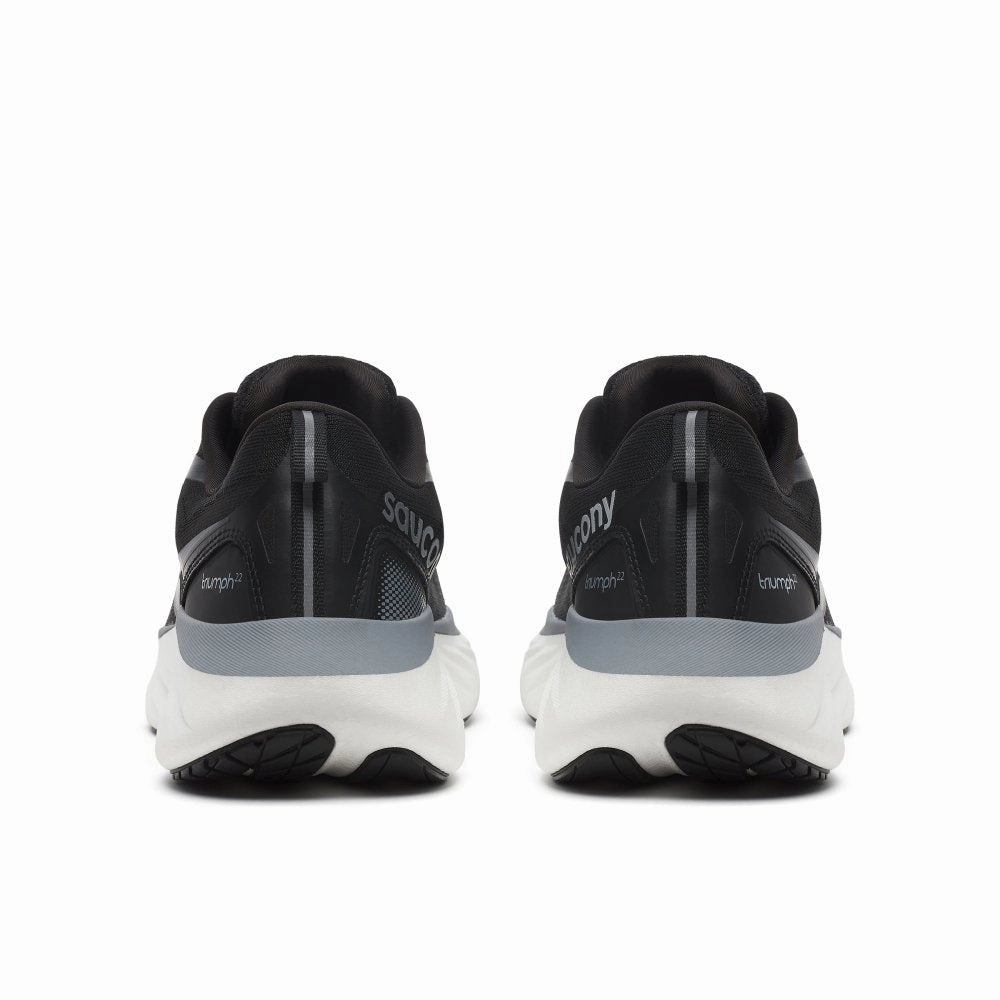 Saucony Men's Triumph 22 Wide - Black/White