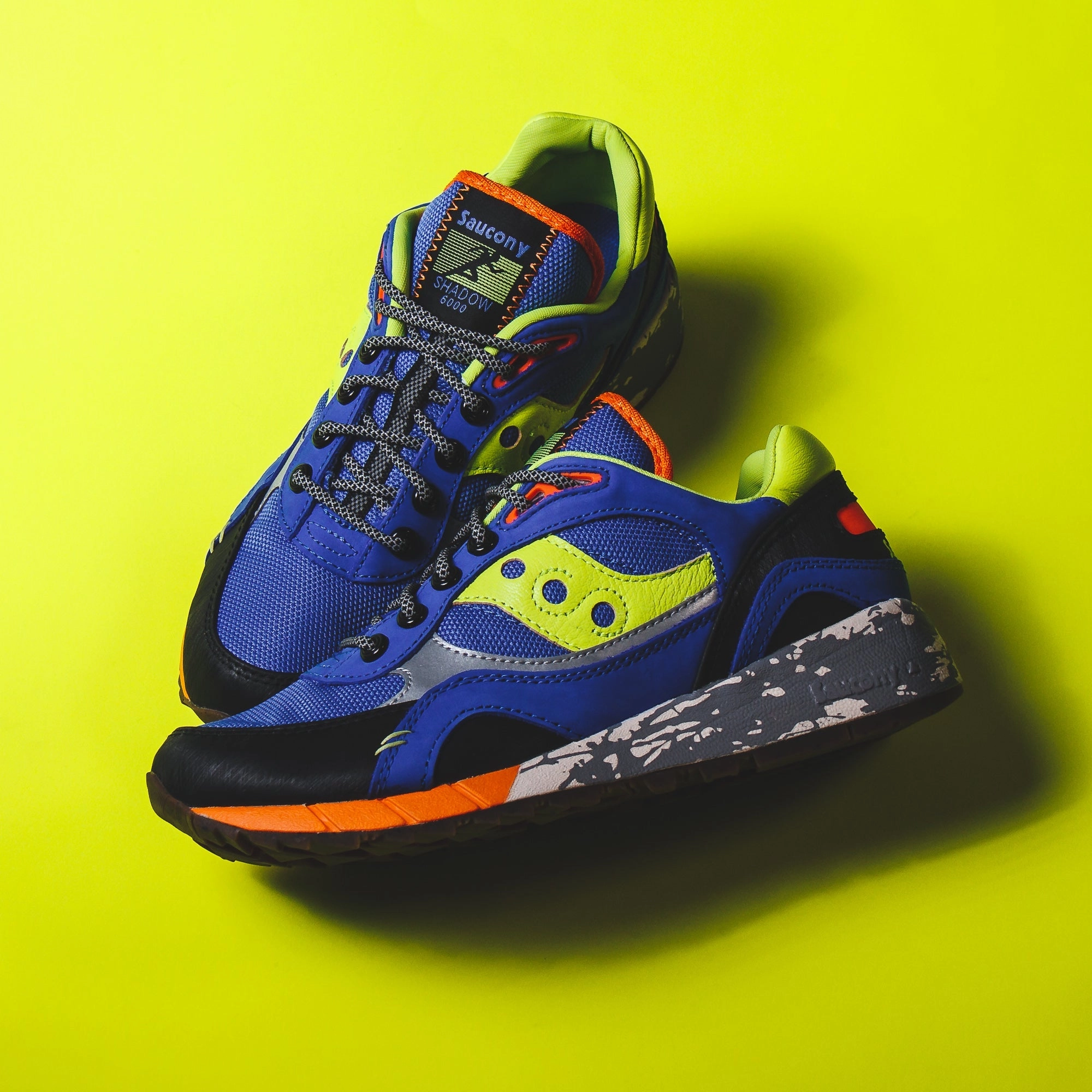 Saucony Men Shadow 6000 Blue Lime S70643-1