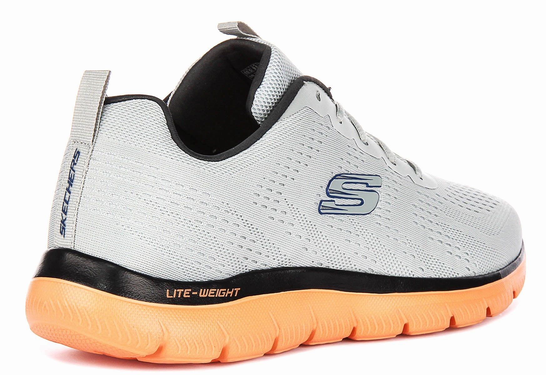 Skechers Summits Torre In Grey Orange For Men