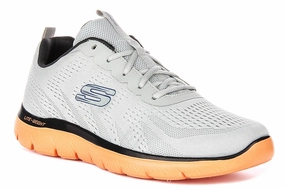 Skechers Summits Torre In Grey Orange For Men