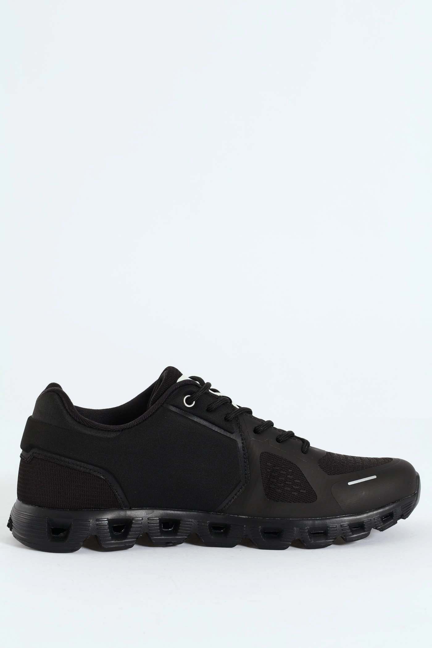 Steps Cushion Foam Athleisure Lace Up Shoe - Black/Black