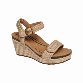 Sydney Quarter Strap Espadrille Wedge
