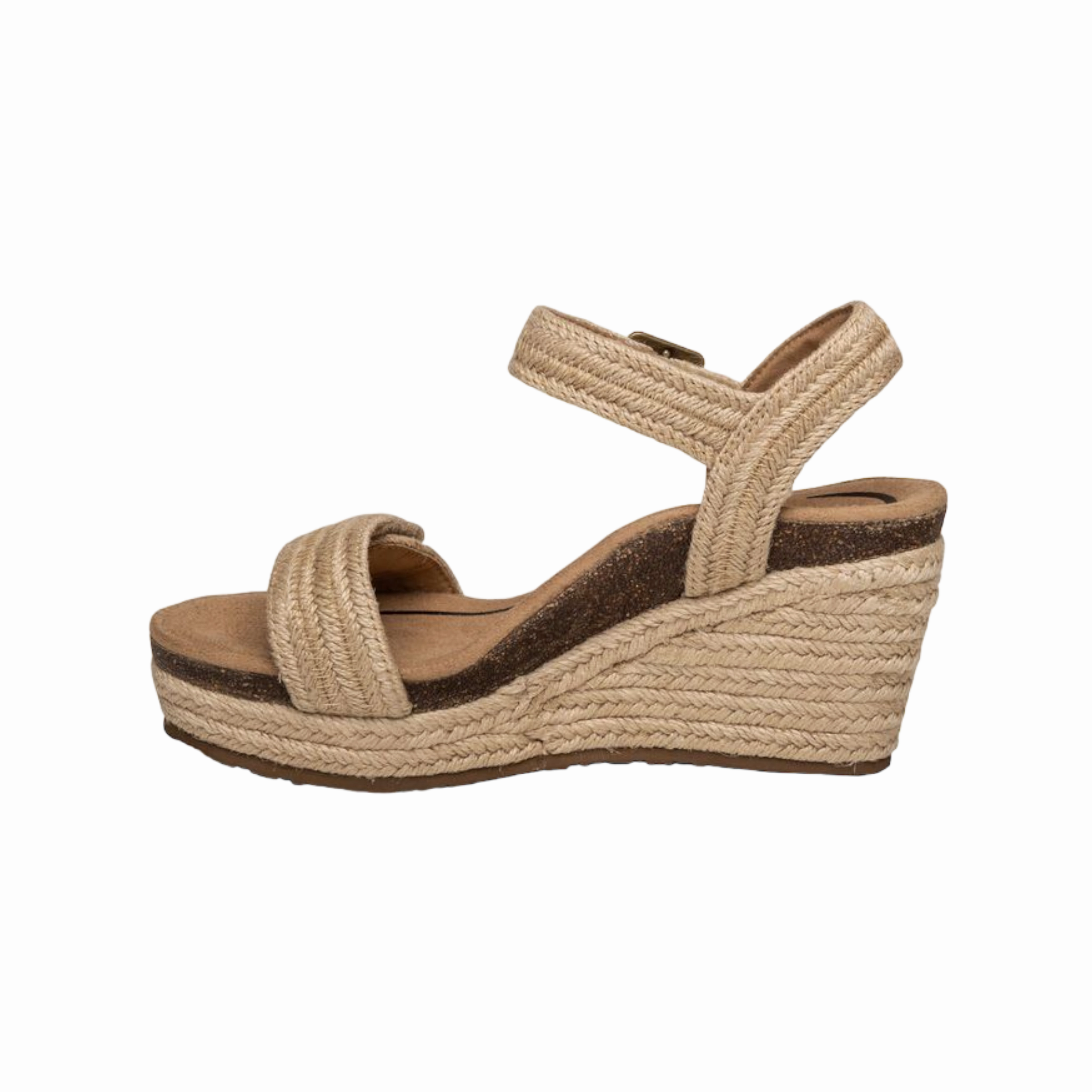 Sydney Quarter Strap Espadrille Wedge