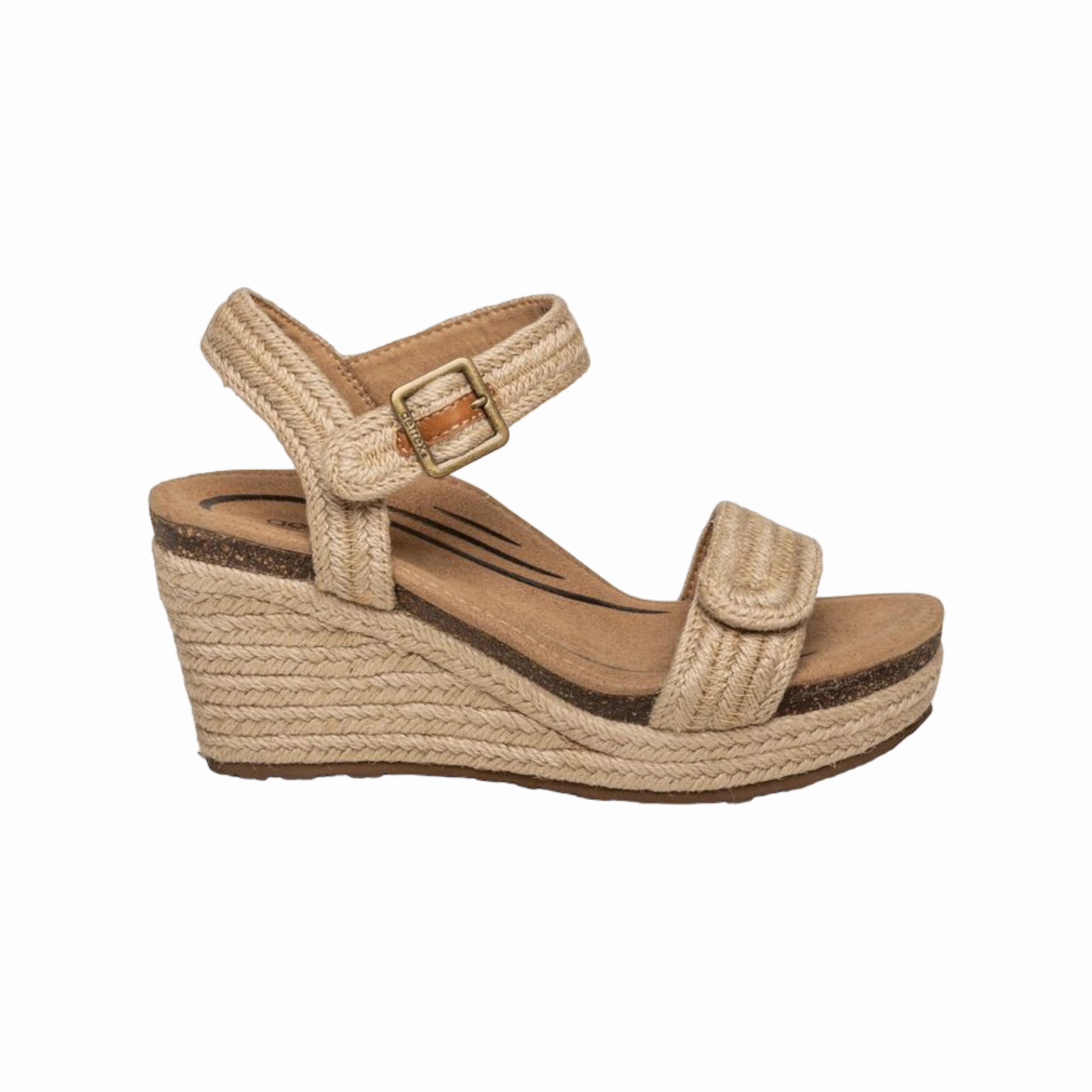 Sydney Quarter Strap Espadrille Wedge