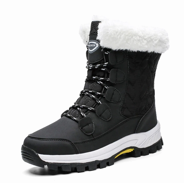 Toa Womens Boots Black Ankle Height Shoes