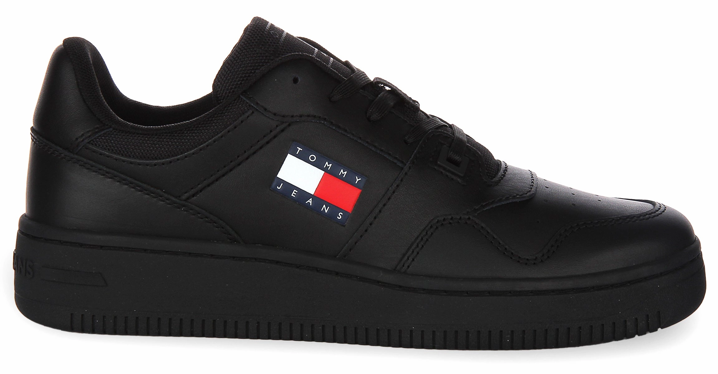 Tommy Jeans New Retro Sneaker In Black For Men