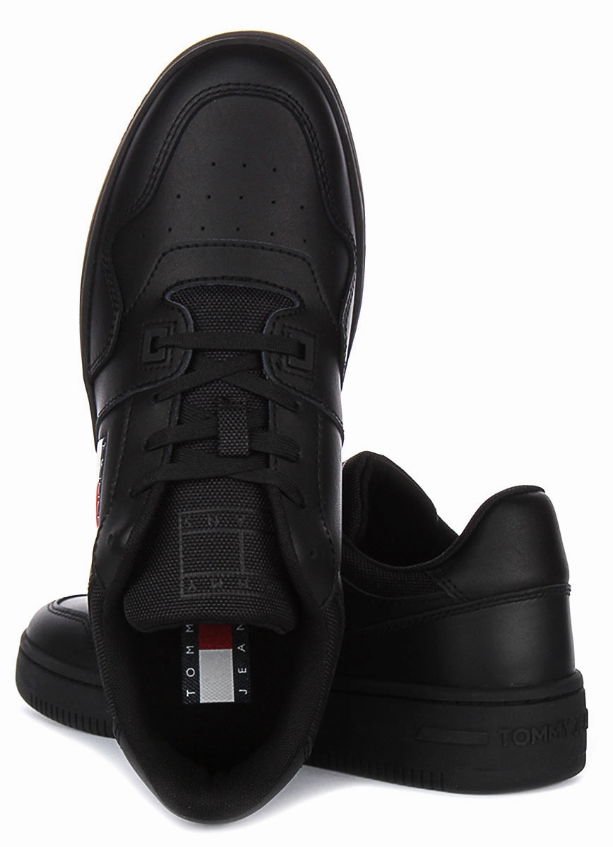 Tommy Jeans New Retro Sneaker In Black For Men