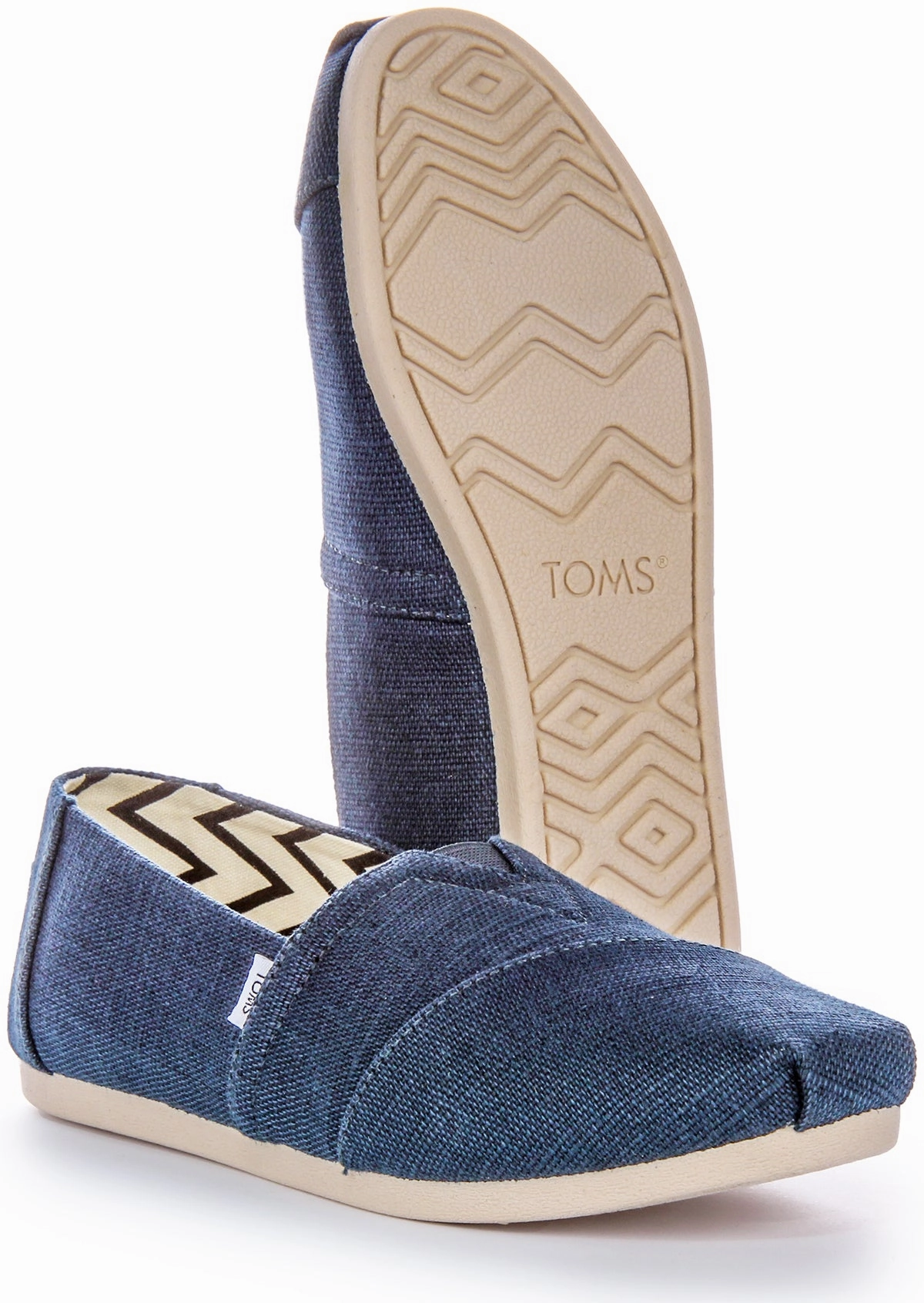 Toms Alpargata Heritage In Navy For Women