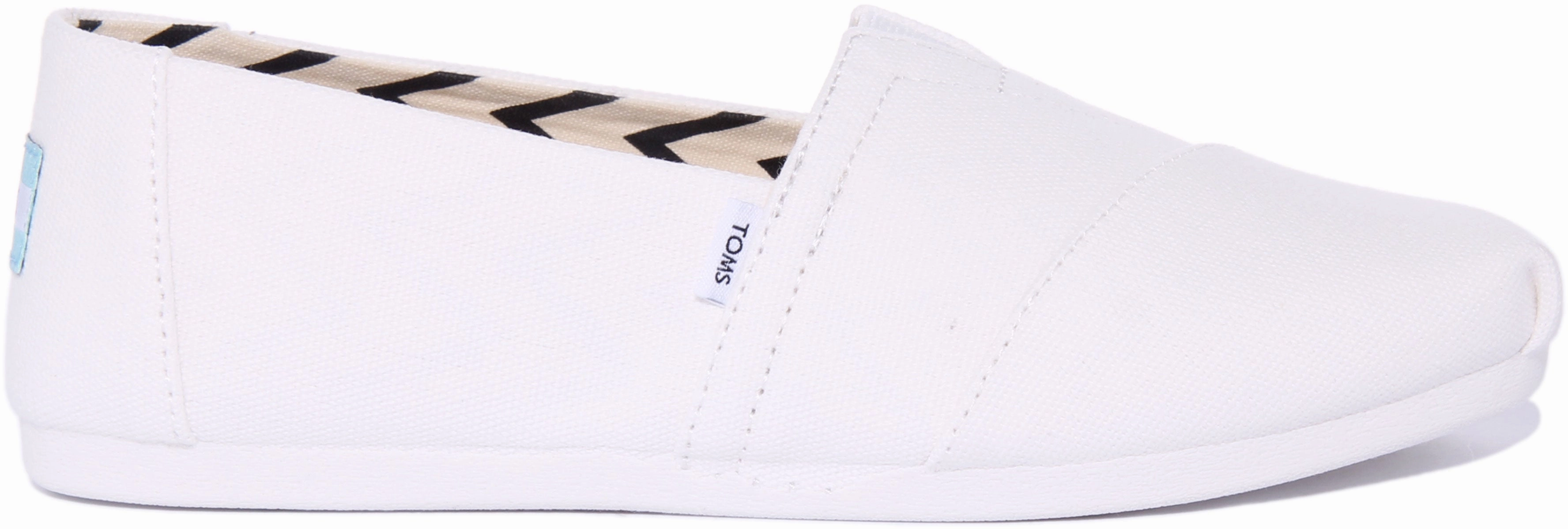 Toms Alpargata In White For Women