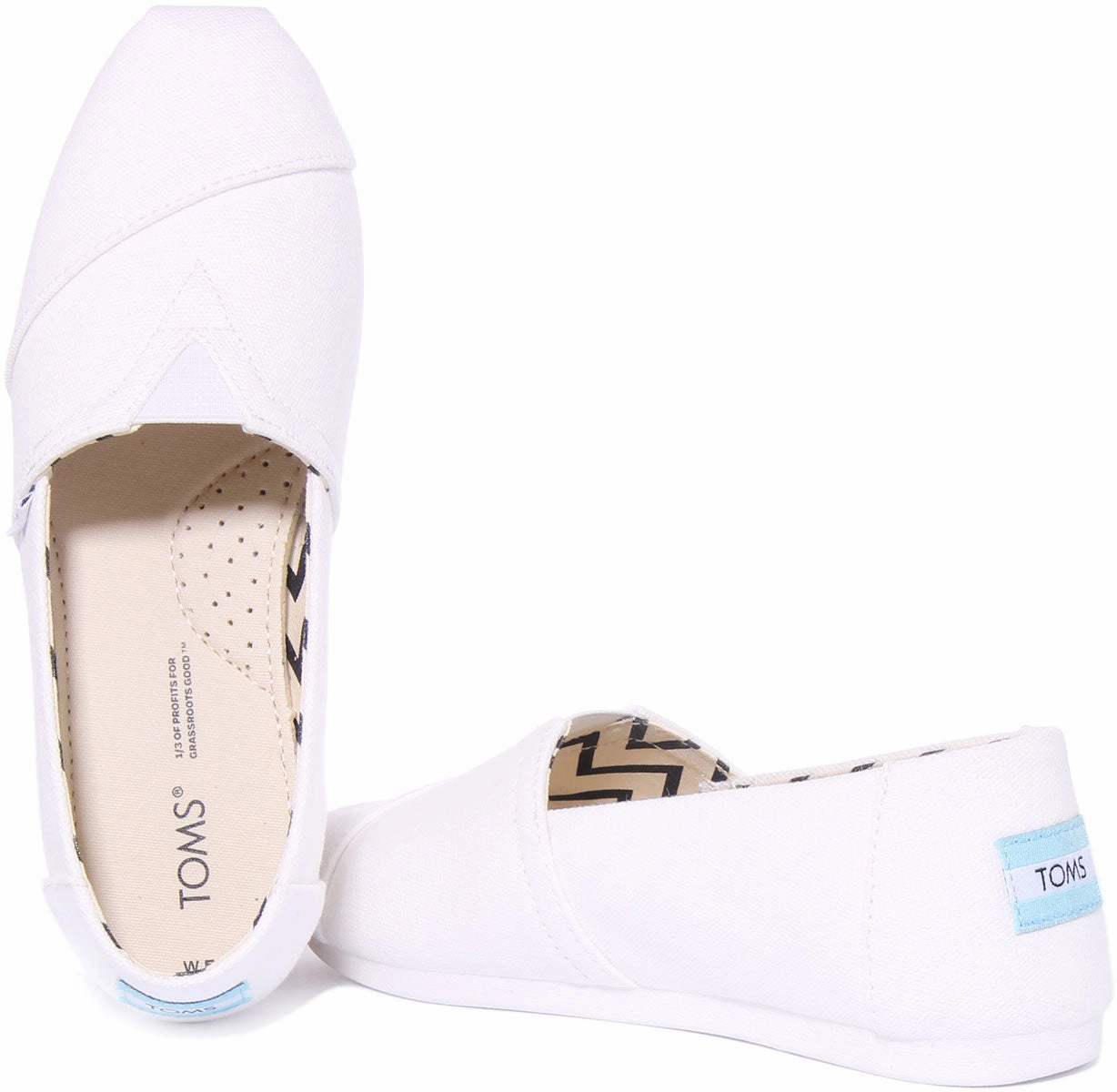 Toms Alpargata In White For Women