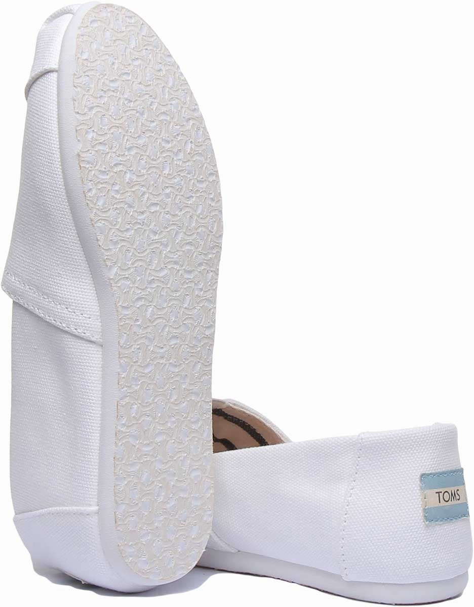 Toms Classic Canvas In White