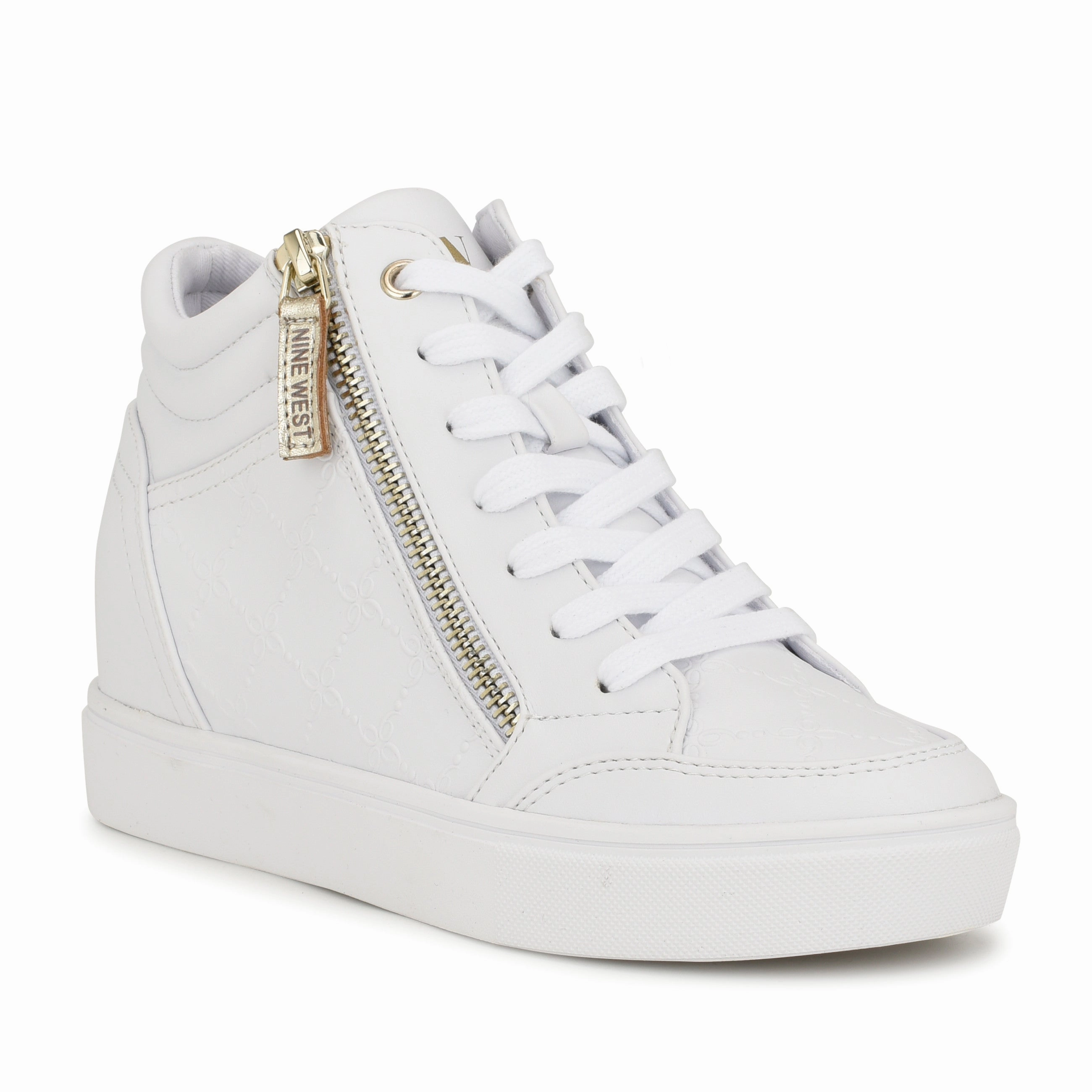 Tons High Top Hidden Wedge Sneakers